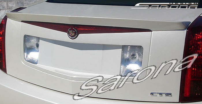 Custom Cadillac CTS  Sedan Trunk Wing (2003 - 2007) - $239.00 (Part #CD-020-TW)